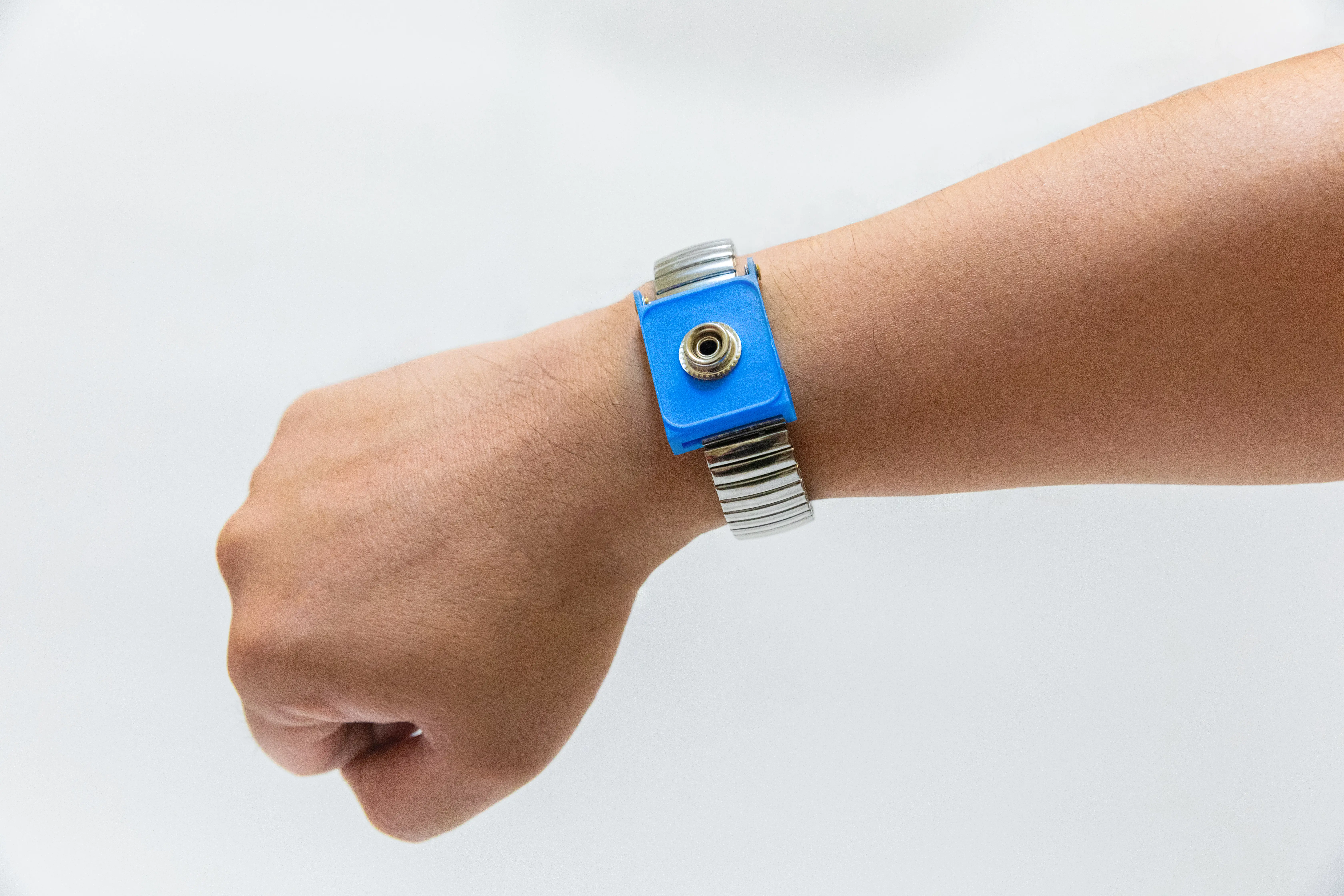 金屬錶帶靜電手環(無扣蓋)