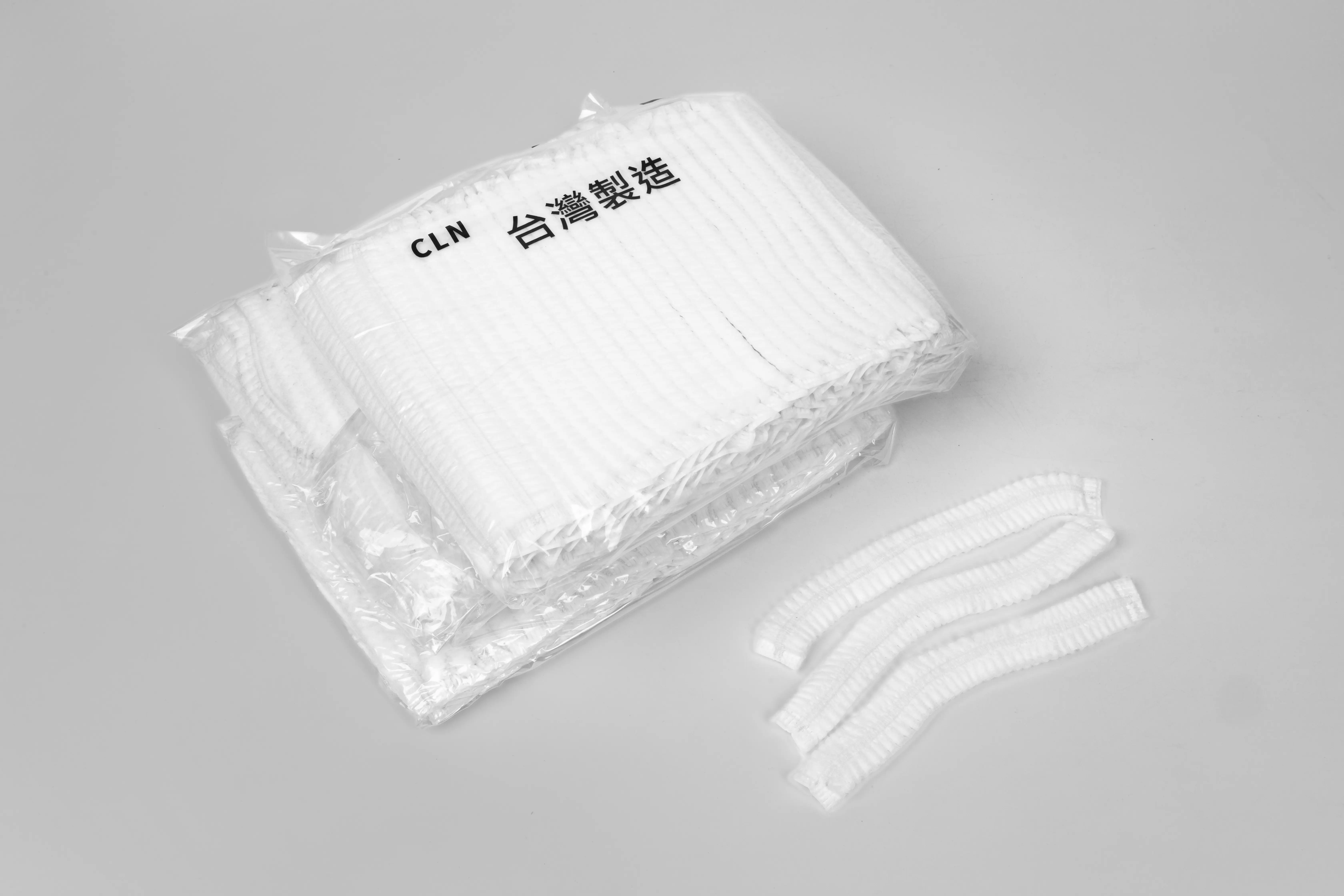 拋棄式條狀網帽(雙筋)