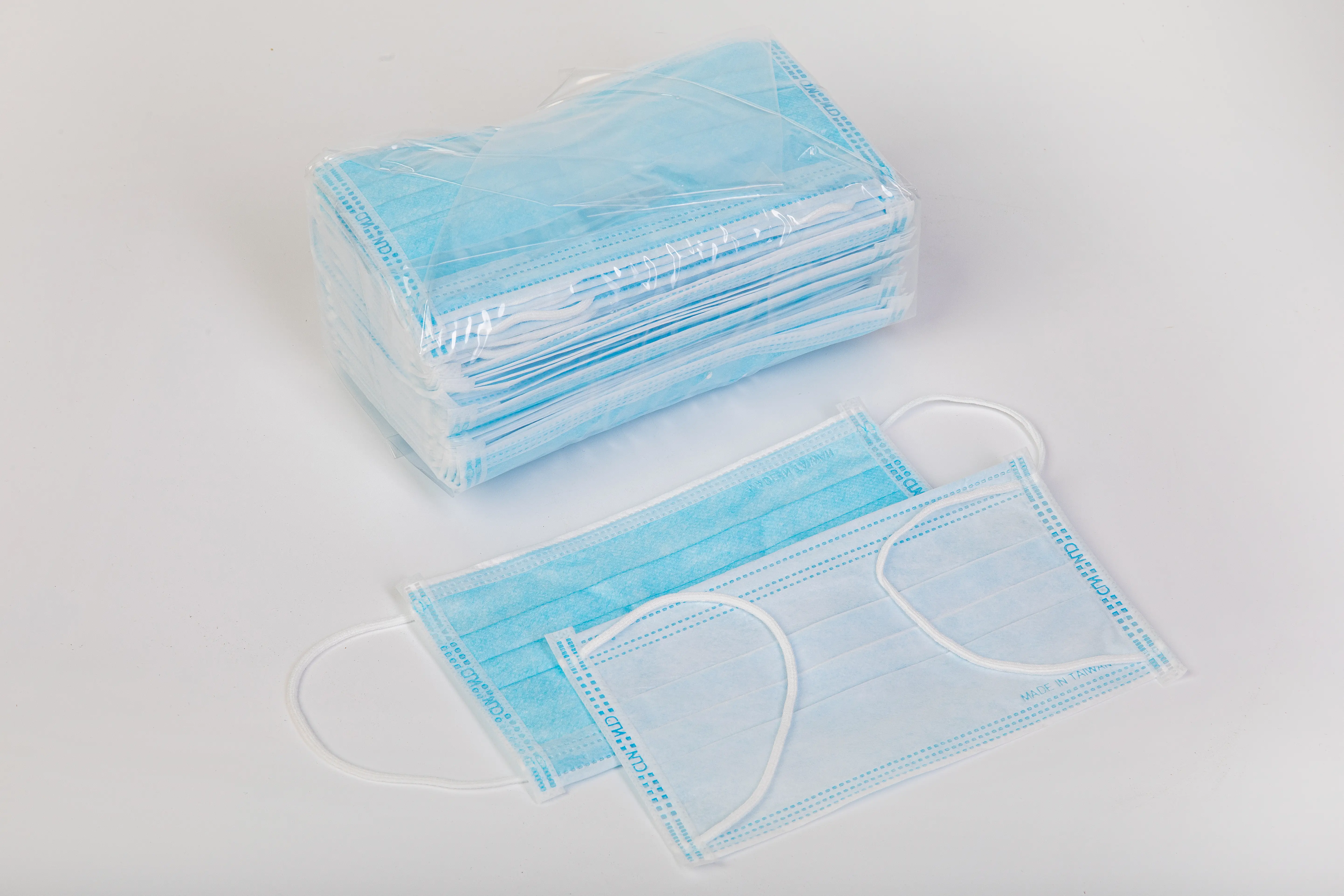 台製三層口罩(藍色)